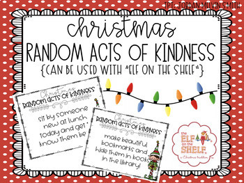 Preview of Random Acts of Kindness | Christmas