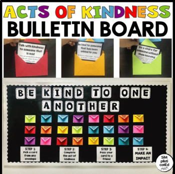 Preview of Random Acts of Kindness Day | Bulletin Board | Be Kind to One Another