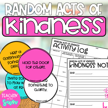 Preview of Random Acts of Kindness Day Challenge Random Acts of Kindness Year activities