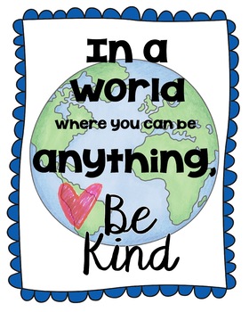 Random Acts of Kindness Posters by Counselor Accents | TPT