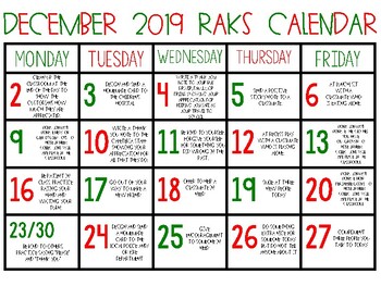 random acts of kindness calendar december 2021 Acts Of Kindness Calendar December Worksheets Teaching Resources Tpt random acts of kindness calendar december 2021