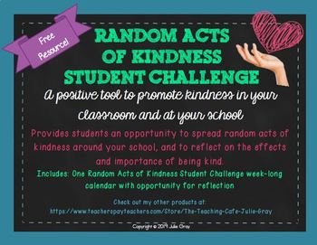 Education for Life in Public School : Random Acts of Courage