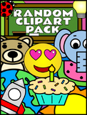 Random Clipart Pack - Google Slides - Color & Black and Wh