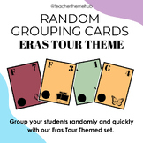 Random Grouping & Partner Cards (Eras Tour Theme)