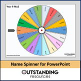 Random Name Spinner (PowerPoint Slide add in feature)