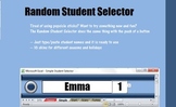 Random Student Selector Excel File