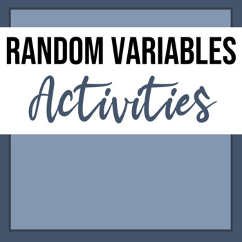Preview of Random Variables