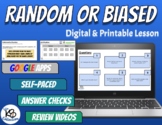 Random or Biased? - Digital & Printable Lesson