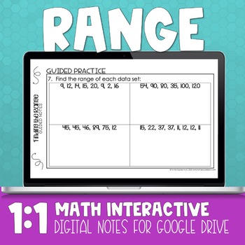 Preview of Range Digital Math Notes