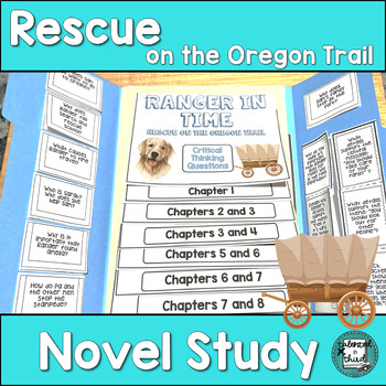 Preview of Ranger in Time Rescue Oregon Trail Worksheet Lesson Plan Quiz Comprehension Test