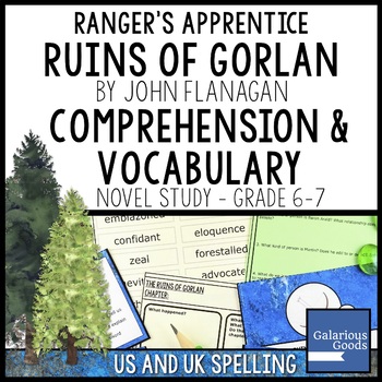 Preview of Ranger's Apprentice - The Ruins of Gorlan Comprehension and Vocabulary