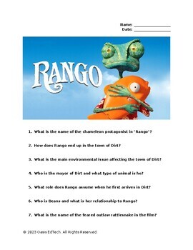 Preview of Rango Movie Guide!