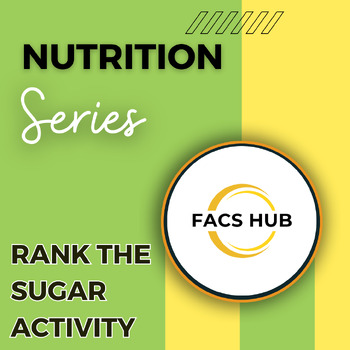 Preview of Rank the Sugar Content Activity