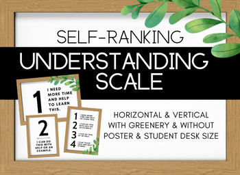 Preview of Ranking Scale - Understanding Scale for Students ~ Farmhouse Decor