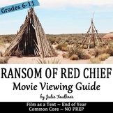 Ransom of Red Chief Story Movie Unit, Questions/Activities