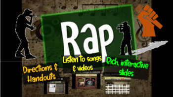 Preview of Rap: A comprehensive & engaging Music History PPT (links, handouts & more)