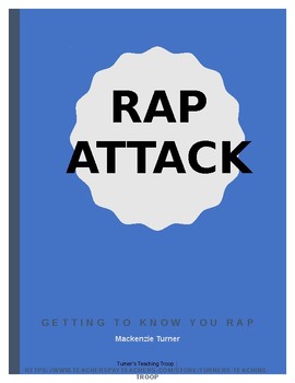 Preview of Rap Attack- getting to know you rap activity