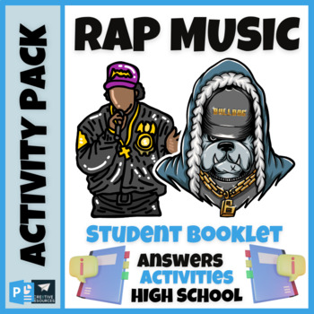 Preview of Rap Music Activity Pack
