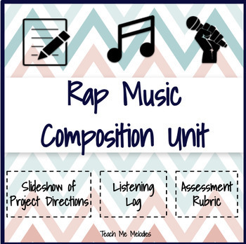 Preview of Rap Music Composition Unit