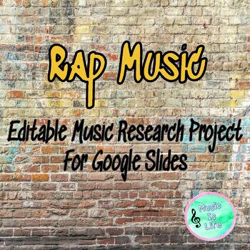 rap music research topics