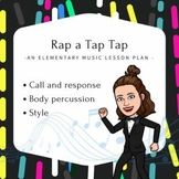 Rap a Tap Tap Elementary Music Lesson Plan for the SUB Tub