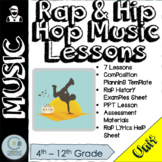 Rap and Hip Hop Music High School Lessons (slides, links, 