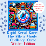 Rapid Recall Race: Mile a Minute Challenge Game WINTER EDI