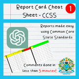 Rapid Report Card Comments - Powered by ChatGPT 3.5 | Cheat Sheet