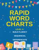 Rapid Word Chart Level H