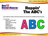 Rappin' The ABC's Song (Mp3) and Lesson Materials