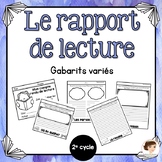 Rapport de lecture - Flip book
