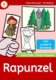 Rapunzel - Fairy Tales- finger puppets - Brothers Grimm