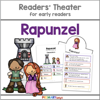 Preview of Rapunzel Readers Theater Script with 7 Parts  Fun Fairy Tale Readers Theater