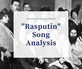 Preview of Rasputin - Song Lyric Analysis