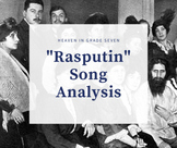 Rasputin - Song Lyric Analysis