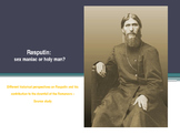 Rasputin: sex maniac or holy man?