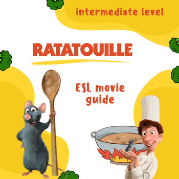 Preview of Ratatouille - ESL Movie Guide - Answer keys included
