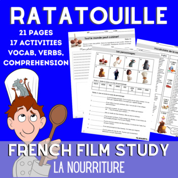 Preview of Ratatouille French Film Study