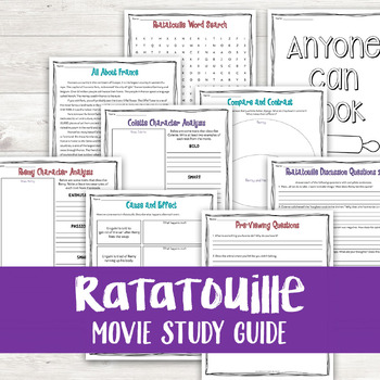 Preview of Ratatouille Movie Guide