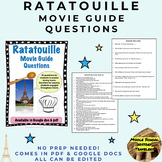 Ratatouille Movie Guide Questions