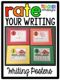 Rate Your Writing - Writing Rubric Posters for Primary Grades