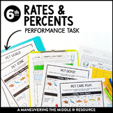 Rates and Percents Performance Task | Rates and Percents A