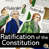 Ratification of the Constitution Federalists Anti-Federali