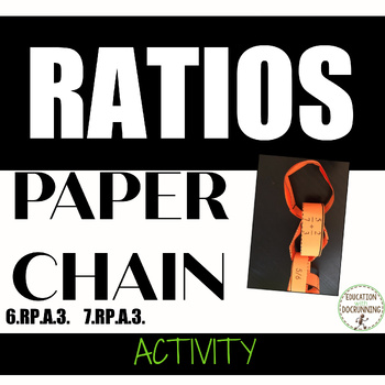 Preview of Ratio Activity Paper chain