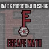 Ratio & Proportions Escape Room Activity - Printable & Dig