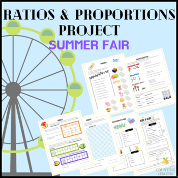 Preview of Ratios & Proportions Project | Summer Fair