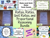 Ratio, Rate, Unit Rate, and Proportional Reasoning Bundle