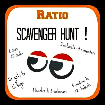Preview of Ratio Scavenger Hunt