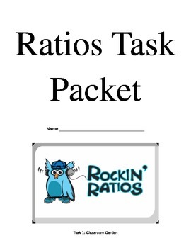 Preview of Ratio Tasks - Solving Ratios using 4 Methods - Workbook