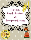 Ratio, Unit Rates, and Proportions #1